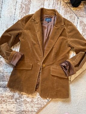 Joe’s Jeans Corduroy Blazer in Warm Brown